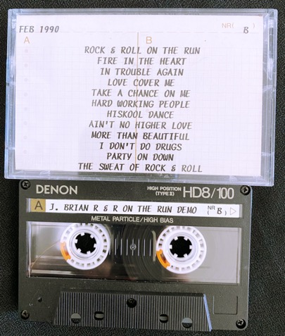 J. Brian album Rock & Roll on the Run