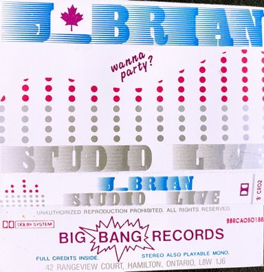 J. Brian album Studio/Live